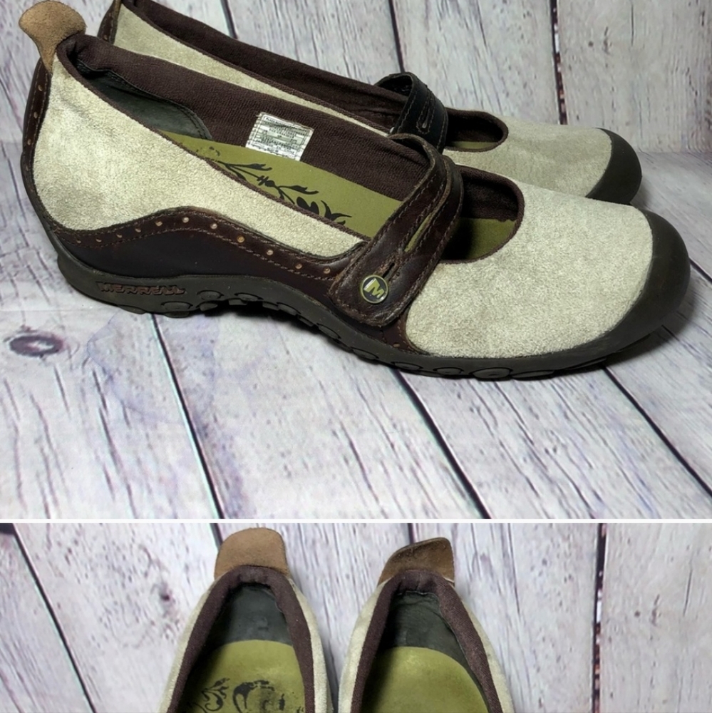 MERRELL Plaza Bandeau Dark Taupe Performance Footw - Picture 3 of 8